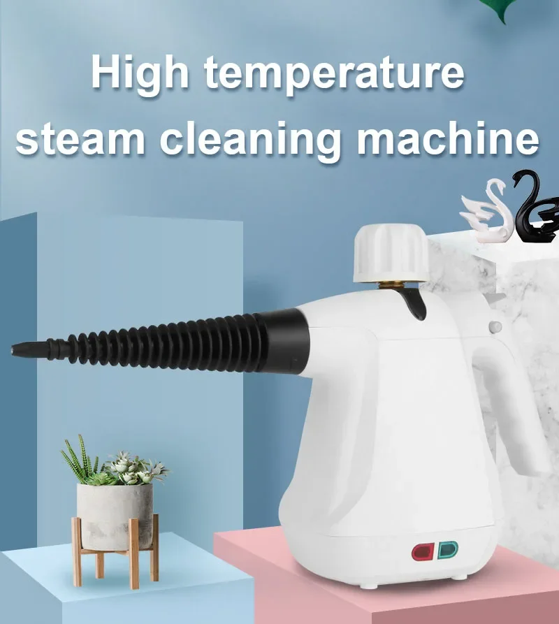 High Temperature Steam Cleaner Disinfector Mop Handheld Range Hood High Pressure Steamer Cleaning Machine Brush 110V 220V