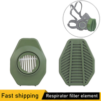 SOTR mask replacement filter, combat respirator replacement filter HEPA H11 particle and dust protection, respirator filter kit