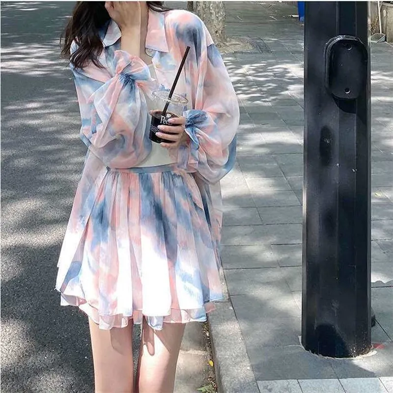 

Large Size Women's Long Sleeve Sunscreen Shirt Blouse Summer Fashionable Casual Wear Suitable for All Seasons