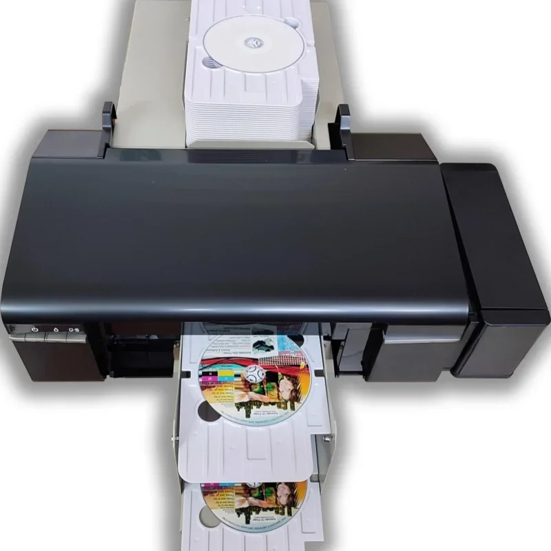 Professional Fully Automatic CD Printer Disc Printing Office Electronics Multifunctional Automatic Card Printer Card Printing Ma