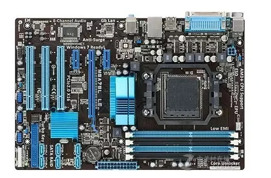 used M5A78L LE A78 Motherboard ATX DDR3 AM3+ 938-Pin AMD 760G Chipset SATA2 USB2.0 for ASUS
