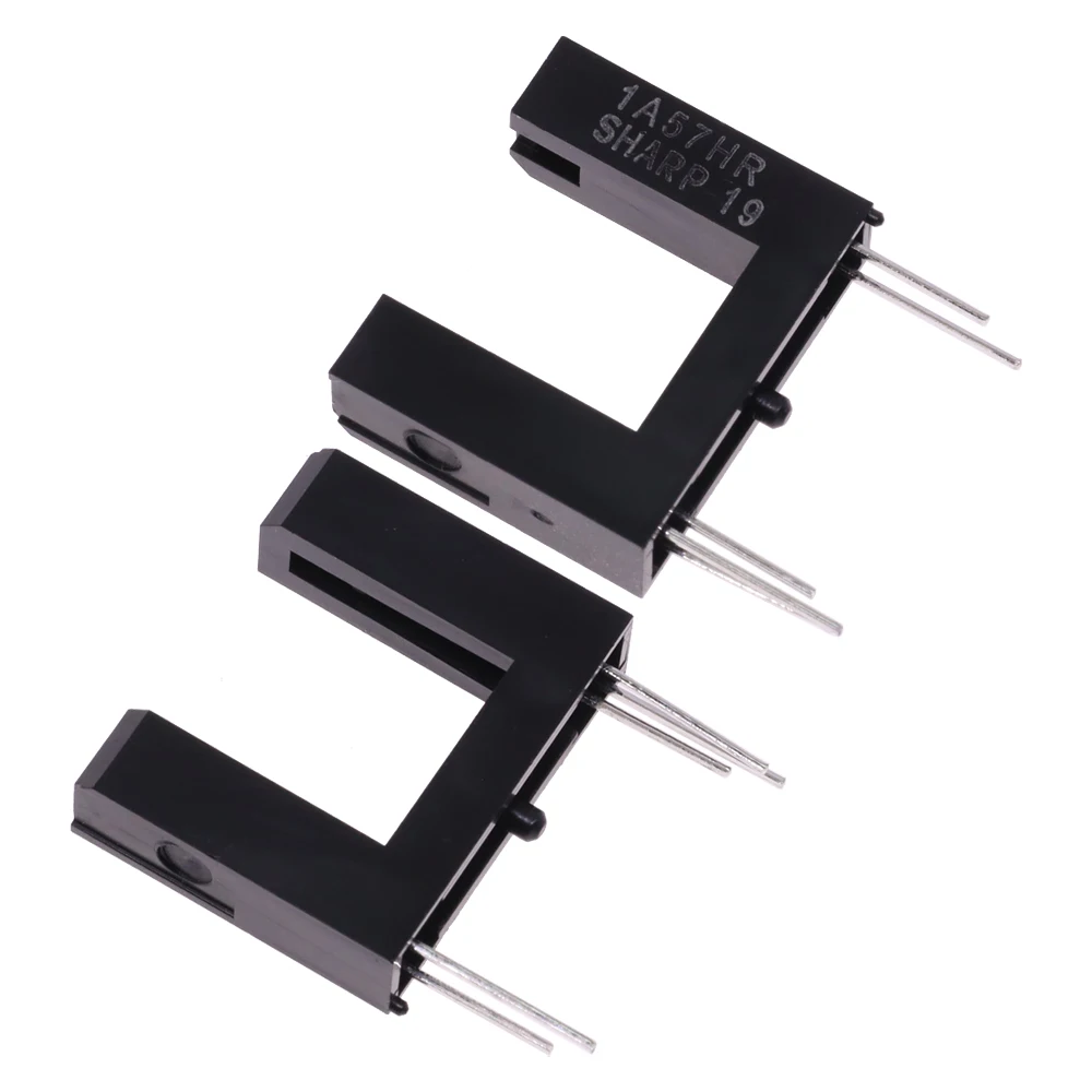 1/5/10PCS 1A57HR GP1A57HRJ00F PHOTOINTER OPIC SLOT 10MM PCB Optical Sensors - Photointerrupters - Slot Type - Logic Output