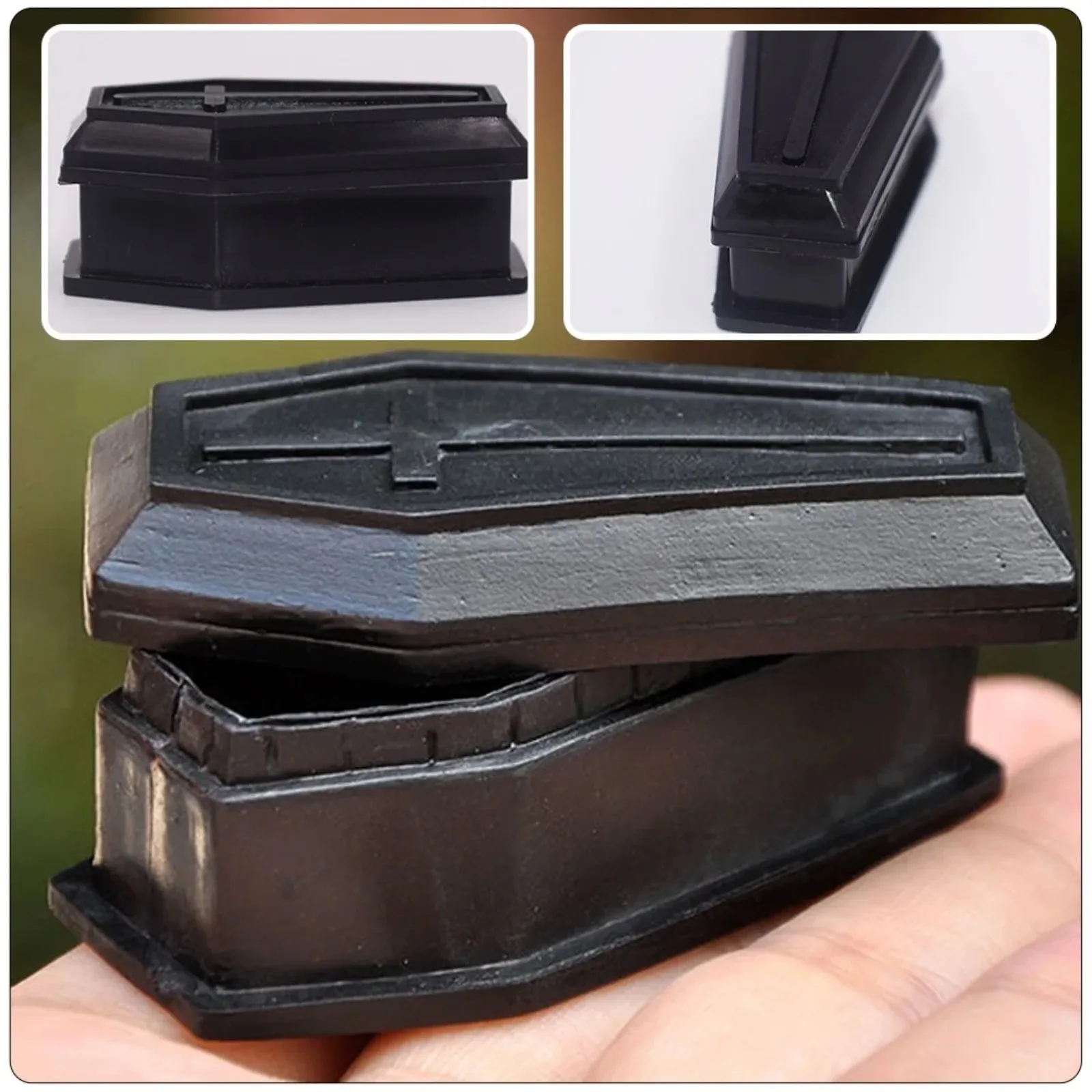 Miniature Coffin Box Model Gift Boxes, Halloween Props