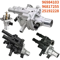 96984103 96817255 25192228 Aluminum Thermostat Assembly For Chevrolet Alfa Romeo Brera Spider Opel Astra Insignia Meriva Zafira