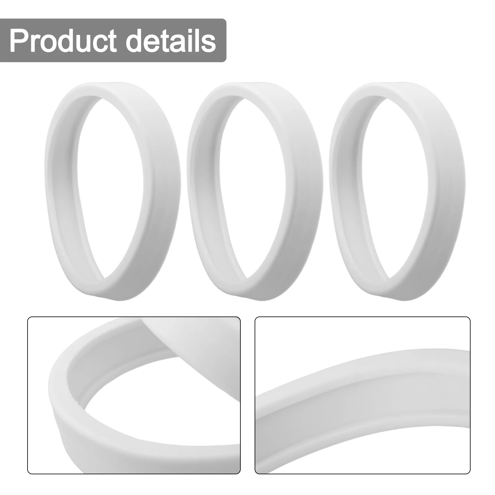 Replacement Tire Pack of 3 for Polaris Pool Cleaner 180 280 For 360 380 Compatible with C10 C10 for Vac Sweep and