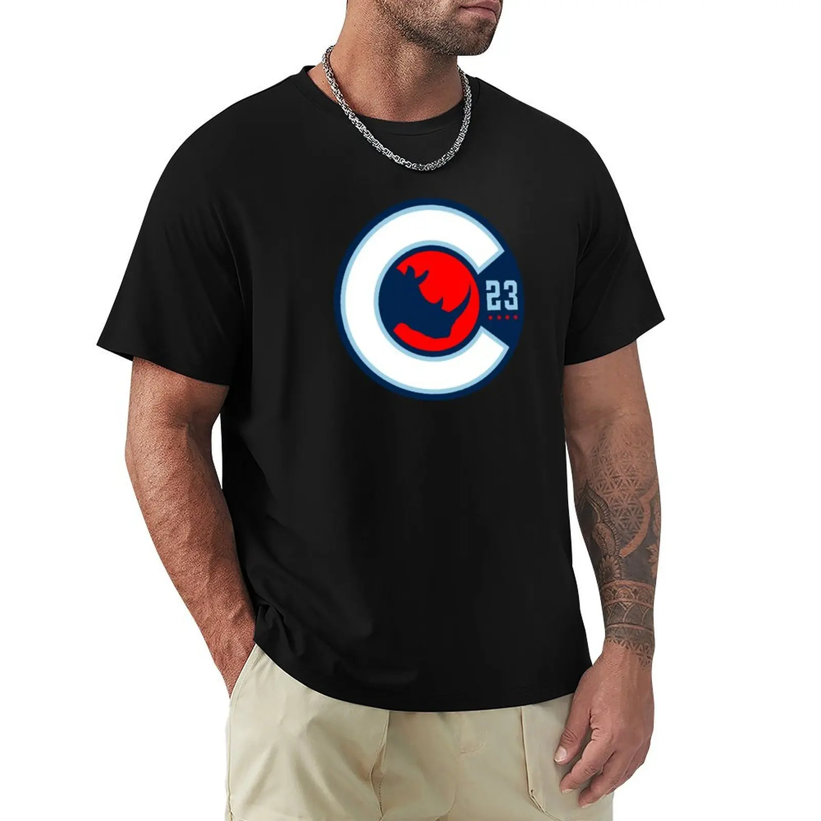 

Rynoville City Connect Logo T-Shirt oversize t-shirts man kawaii clothes graphic t shirts mens clothing