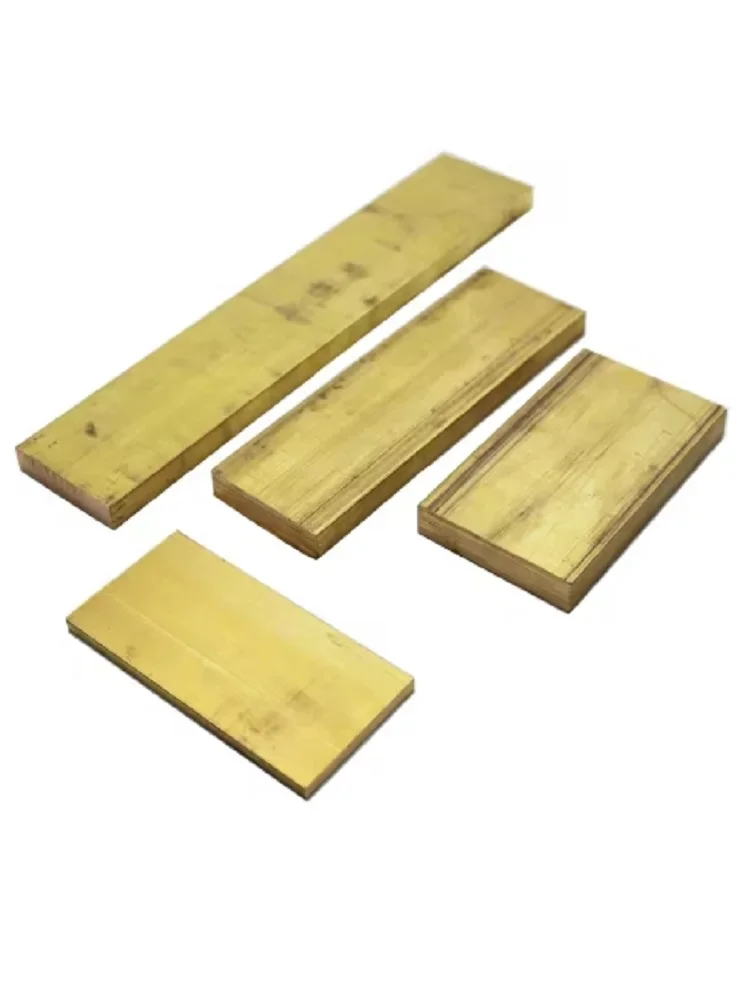 Bande de barre plate en plaque de laiton épaisse 2mm 3mm 4mm 5mm 6mm 8mm 10mm 12mm 15mm 20mm