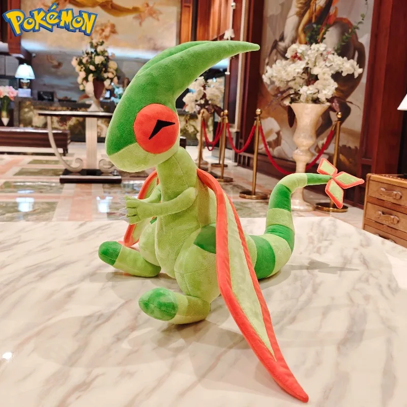 

50 см большой размер Pokémon Flygon плюшевые игрушки мультфильм аниме Peluche Kawaii орнамент удобная мягкая кукла детский рождественский подарок