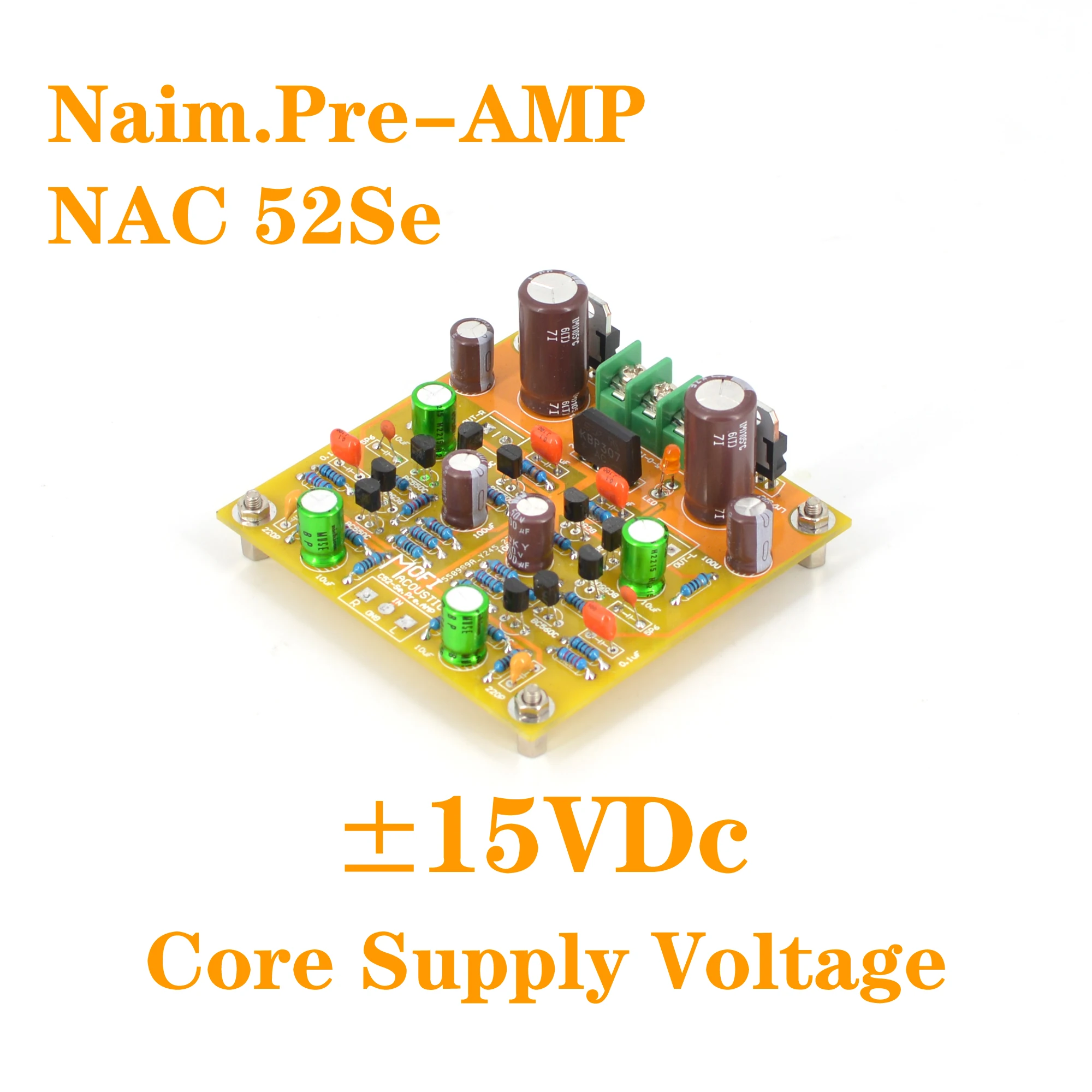 Naim -Circuit-NAC52Se-Fully Discrete Pre-Amplifier-DIY Kit & Finished Board