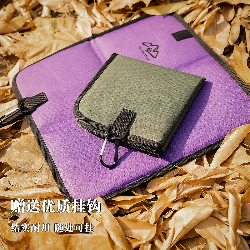 Outdoor Folding Seat Cushion Picnic Mat Moisture-proof Mat Waterproof Going Out Portable Thickened Camping