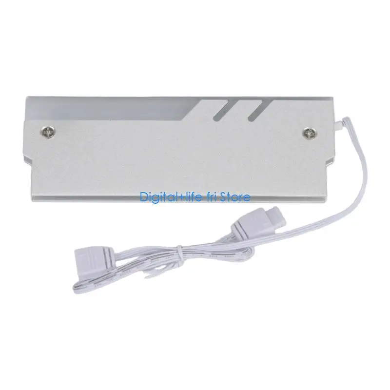 E06D Advanced ARGB Memory Coolers Heatsink For DDR5 DDR4 DDR3 DDR2 Metal Body Provides Quiet Operation For Gaming
