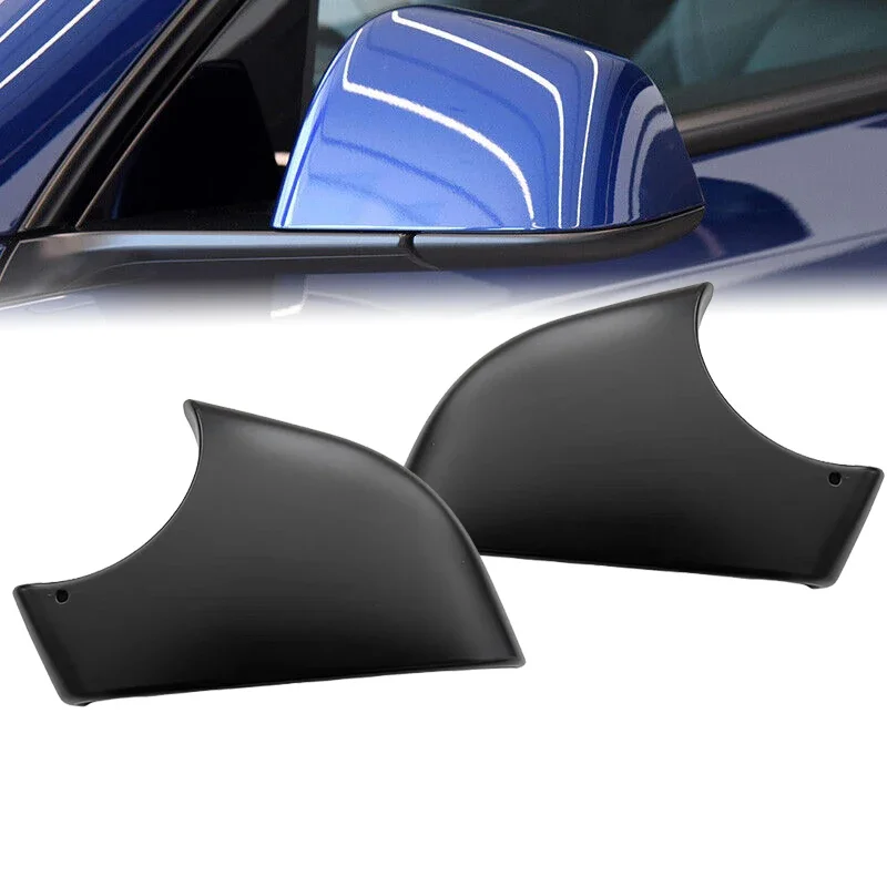 Side Rearview Mirror Low Bottom  Base For Tesla Model Y 2020-2023 Black Exterior Door Wing Mirror Holder Rplace 8202102 8202202