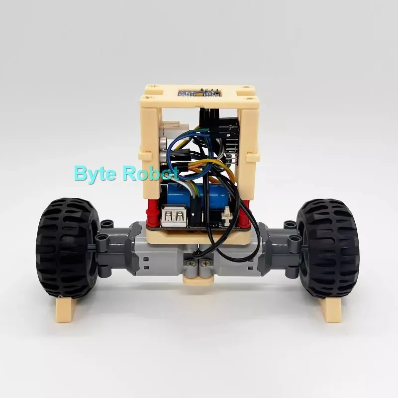 Scooter autobilanciante 2WD stampato in 3D ESP32 Bluetooth WIFI Robot telecomandato RC Auto per Arduino Programmbale Robot Kit fai da te