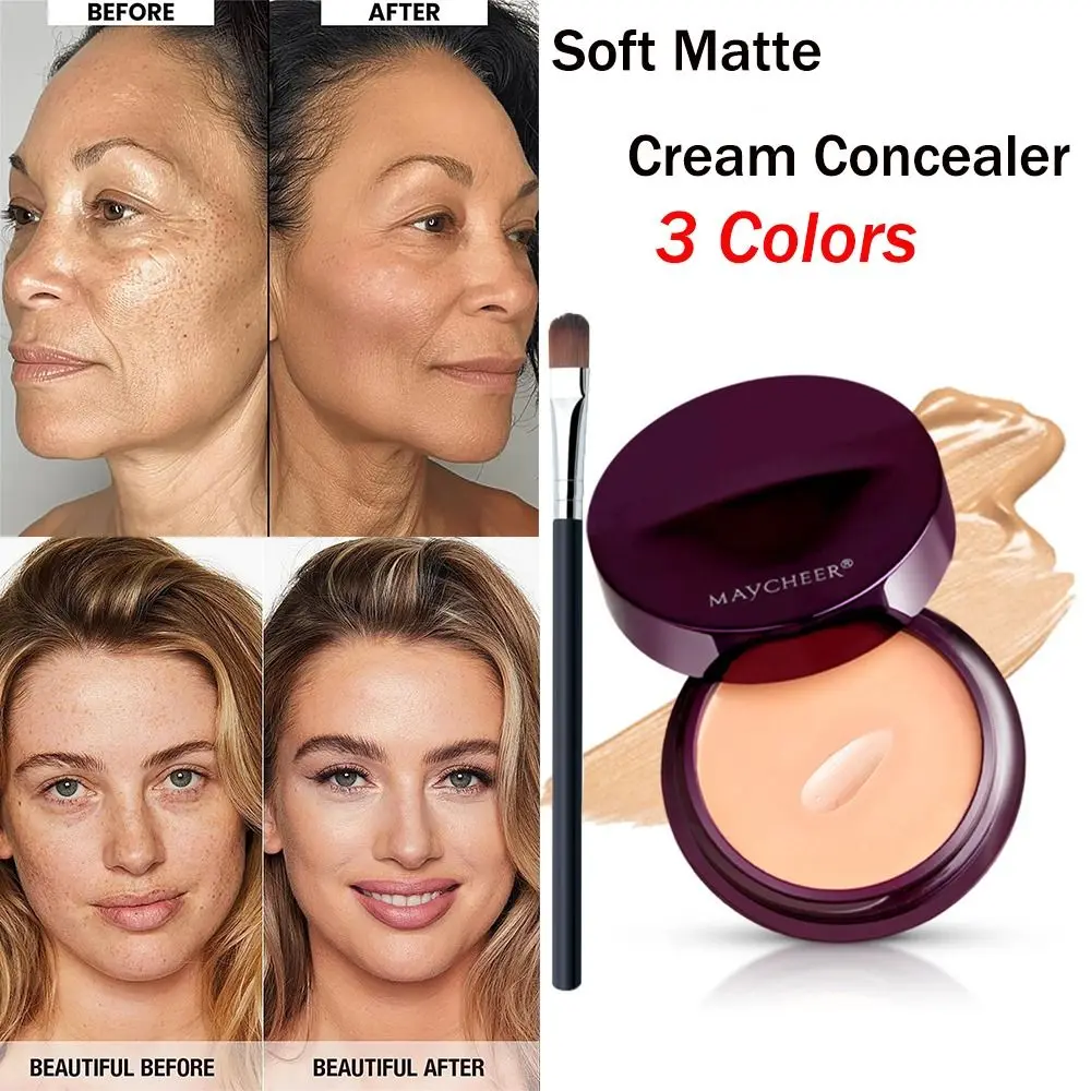 新しいソフトマットフェイスクリーム、保湿性のある軽量コンシーラー、長持ちするダークスキン向けフェイスファンデーション