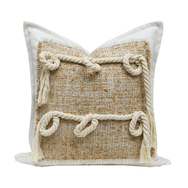 30X50/45X45CM Medieval Throw Pillow Cover Retro Homestay Design Stamping Waist Cushion Cover Decor Home Decorative Pillowcase