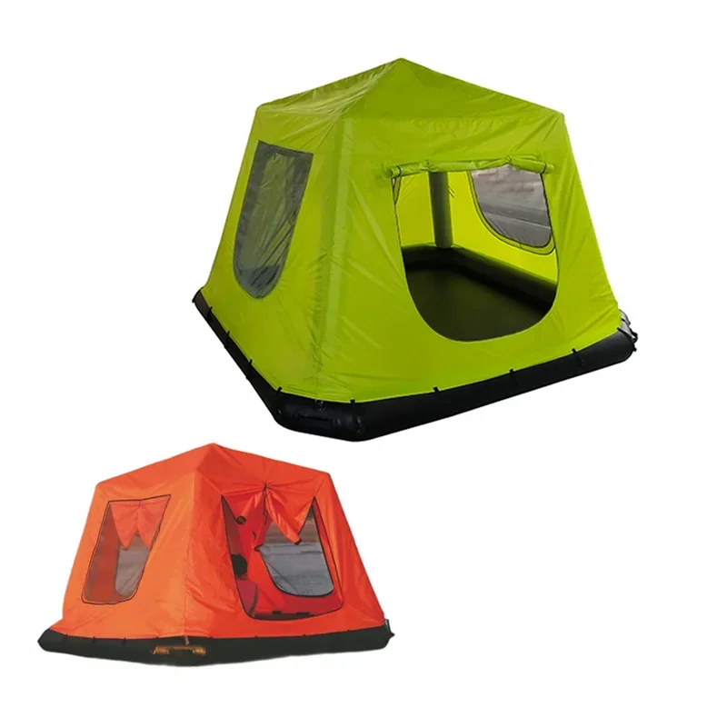 

New Style cheep inflatable tent price water custom floating island on
