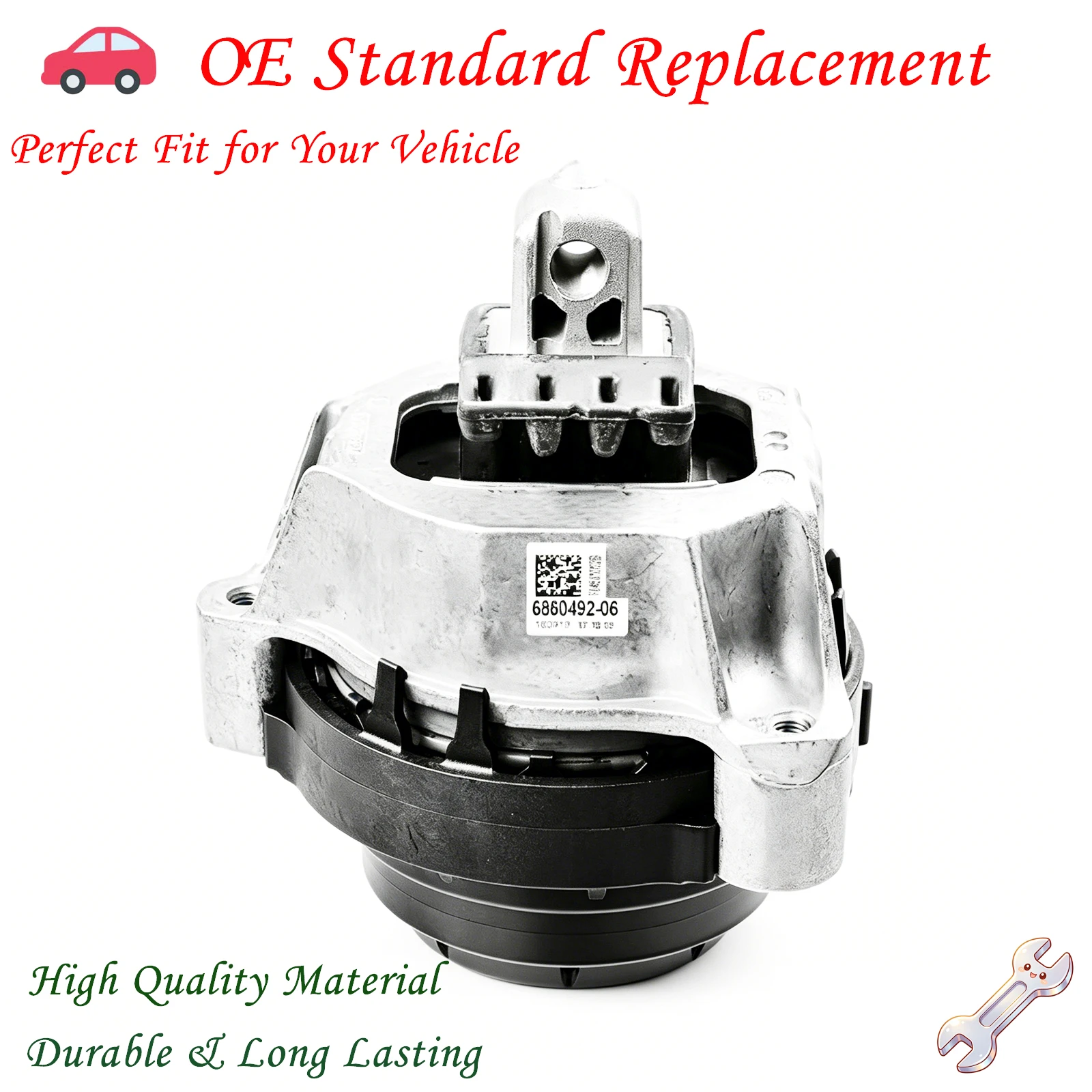 

Suitable for BMW 7/5 Series 530Le 535Le 740e G38 G11 G30 engine mounts 22116860492 22116860491 22112789874 22112789873
