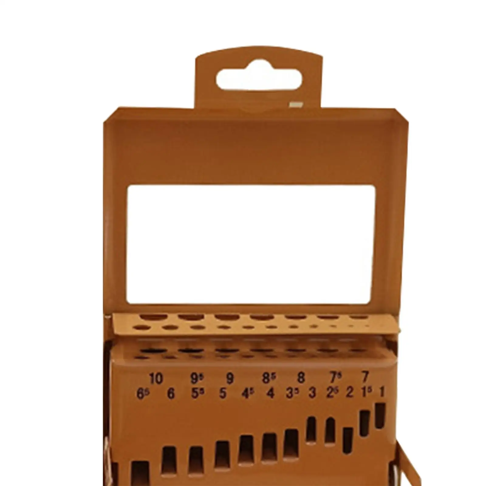 Imagem -05 - Caixa de Armazenamento para Casa Metal Index Case Suporte de Broca Resistente Organizador Profissional de Brocas Torção