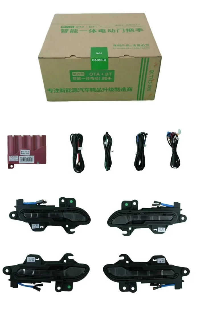 Maniglie per porte automatiche a LED elettriche integrate intelligenti popate automaticamente all'ingrosso per Te sla modello Y modello 3