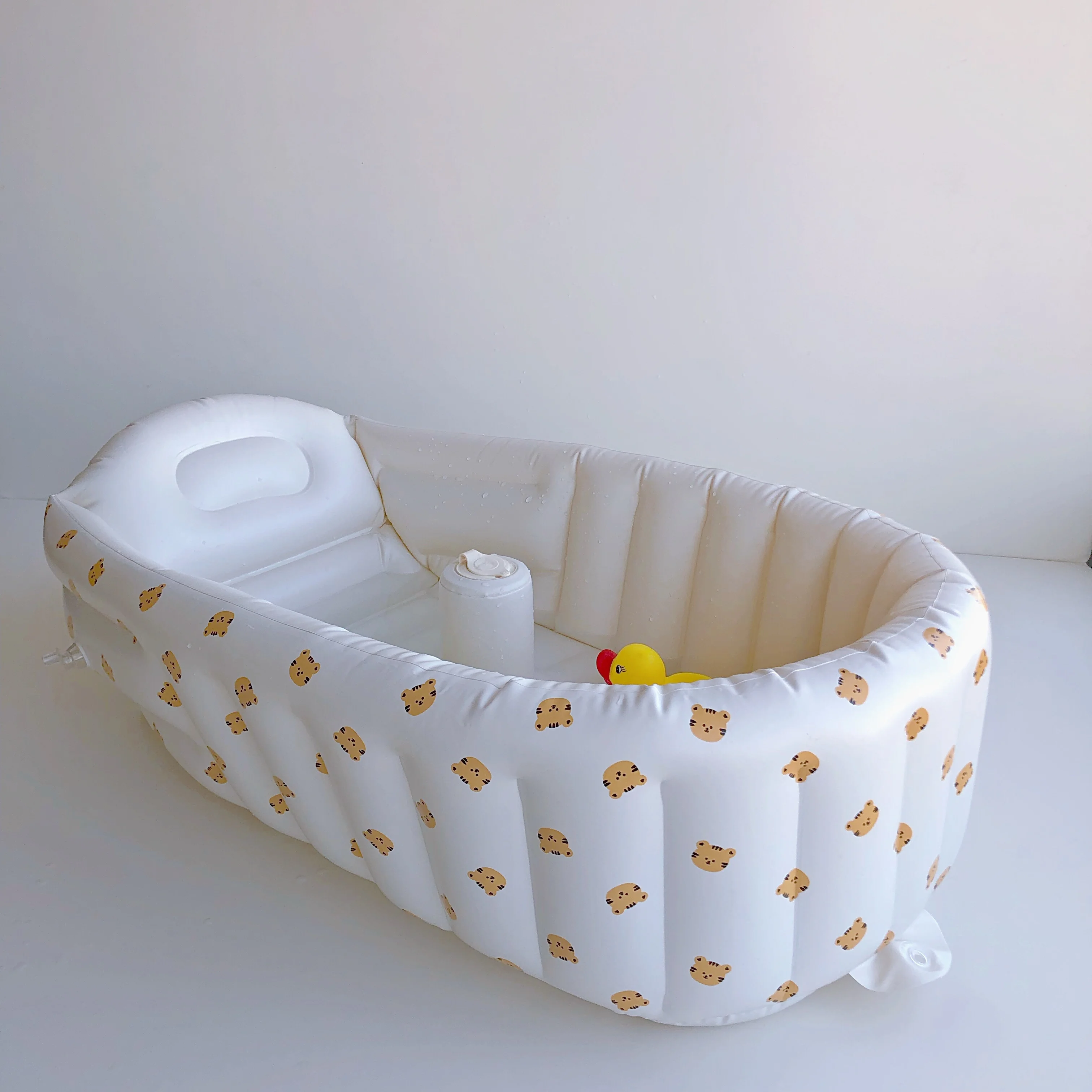 Newborn Baby Inflatable Bathtub, Baby Bathtub, Outdoor Portable Bathtub, Game Pool, Children\'s Swimming Pool, Home Bathtub