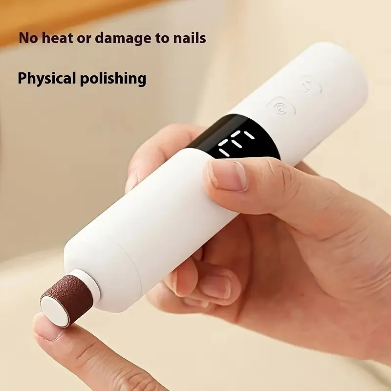 USB Charging Foot Grinder, Electric 2-in-1 Foot Grinder and Nail Grinder, Foot and Hand Care, Multifunctional Foot Beauty Device image 2