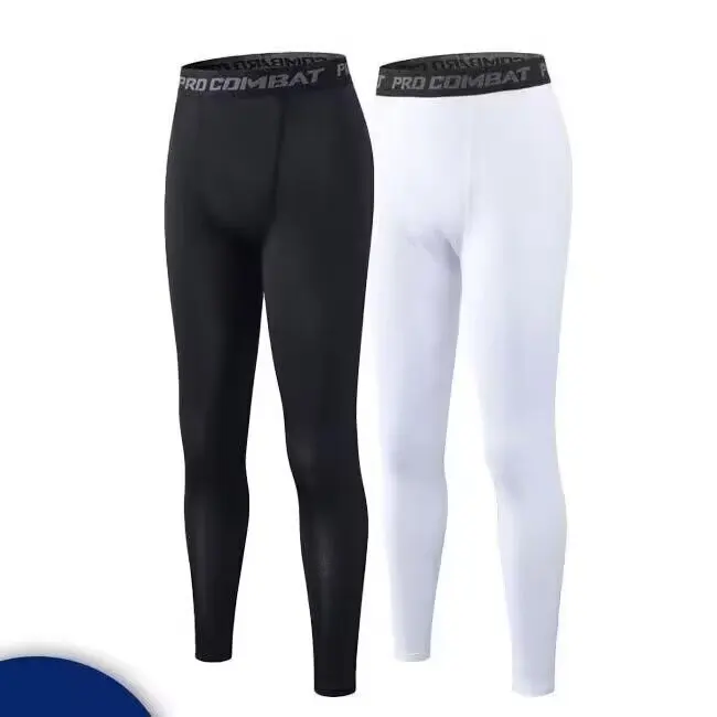 سراويل ضيقة مضغوطة عالية الأداء للرجال لتمارين اللياقة البدنية لتحسين أداء اللياقة البدنية وراحة الجري #5