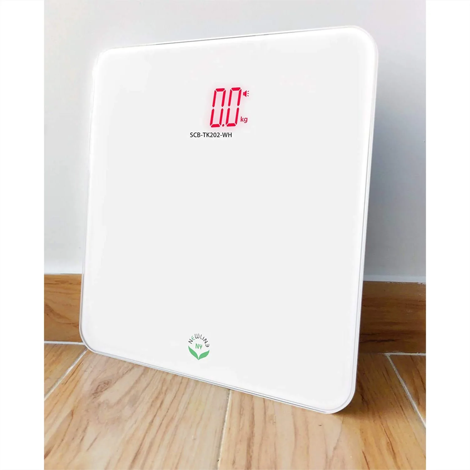 

Digital Talking Bathroom Scale, Auto Step-on Auto Off, 440lb Capacity, White