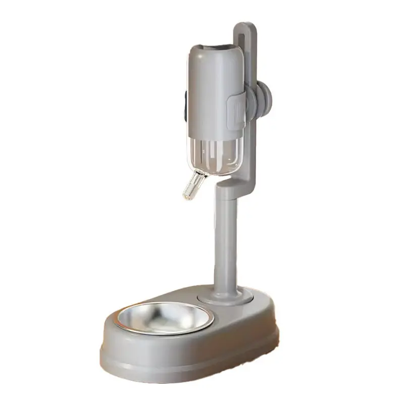 Ceramic Double-layer Pet Drinking Water Feeder Integrated Dog Automatic Ball Water Dispenser
