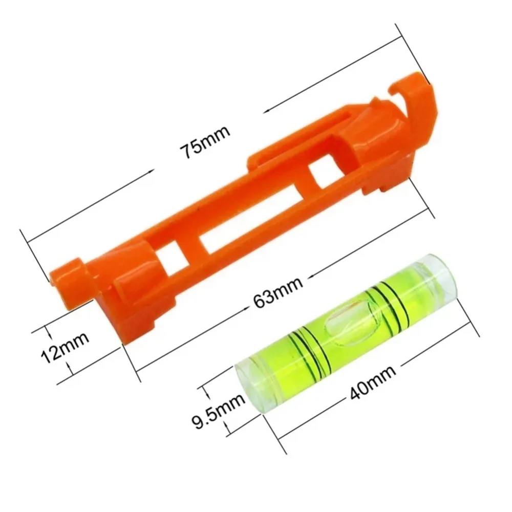 Gradiente de nivel de burbuja colgante de línea para construcción de edificios, nivel de cuerda, Mini burbuja Horizontal, herramientas de niveles de espíritu