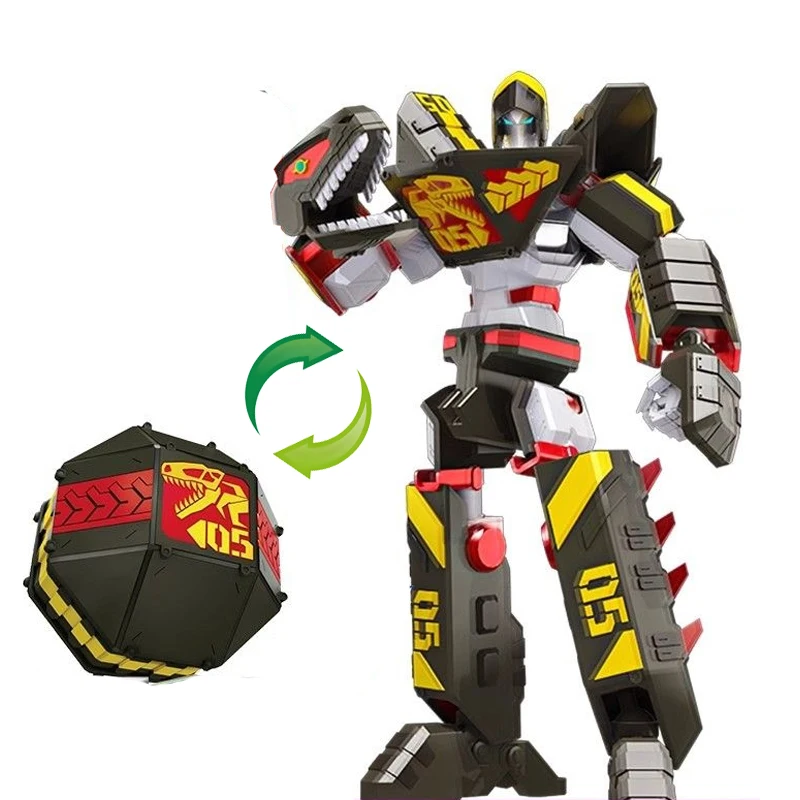 

New 6.3''/16cm Rubik's Cube Deformation Robot Toy Convertible Action Figure Plastic Model Robot Toys Anime Series Children Gift