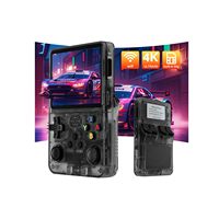 R36S Retro Handheld Video Game Console Linux System 3.5 Inch IPS Screen R35s Pro Portable Pocket Video Player 64GB Games