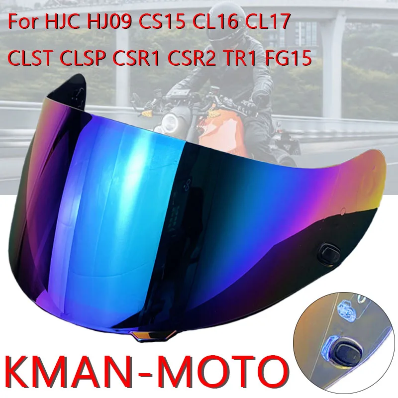 

Visera Para Casco for HJC CL17 CLST CLSP CSR1 CSInter CS15 TR1 FG15 HS11 FS15 HJ09 High Strength Toughness UV Protection