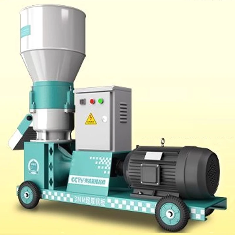 

Маломасштабная самодельная кормовая мельница 220/380 В для гранулирования кормов для курицы, утки, гуся, крупного рогатого скота, овец, свиней и кроликов (по индивидуальному заказу)