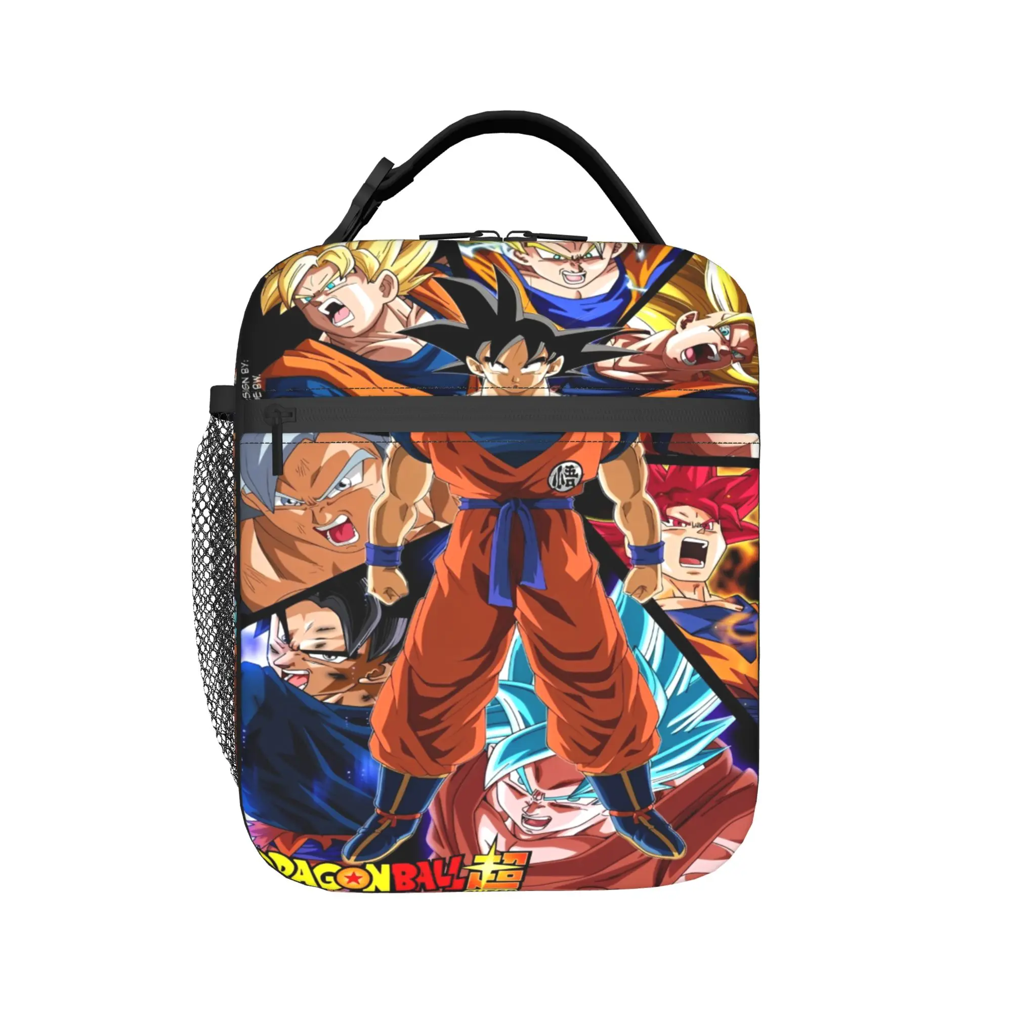 

Insulated Lunch Boxes D-Dragon-Ball-L DragonBalls Product Lunch Container Harajuku Cooler Thermal Lunch Box For School