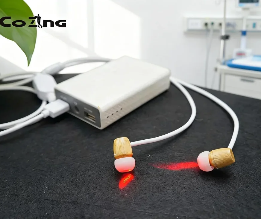 

Ear Canal Laser Line 650nm Wavelength Physical Balance High Blood Pressure Reduce High Blood Fat