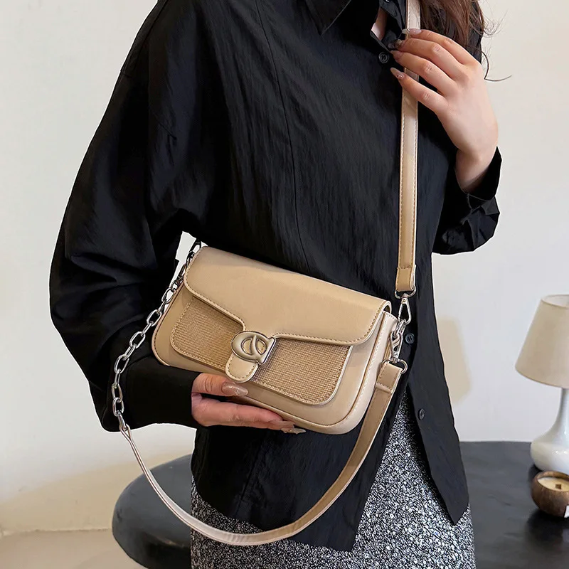 

Elegant Casual Crossbody Bag 2025 New for Women, Luxury Soft Leather Shoulder Purse, Fashionable Small Tote for All Occasions