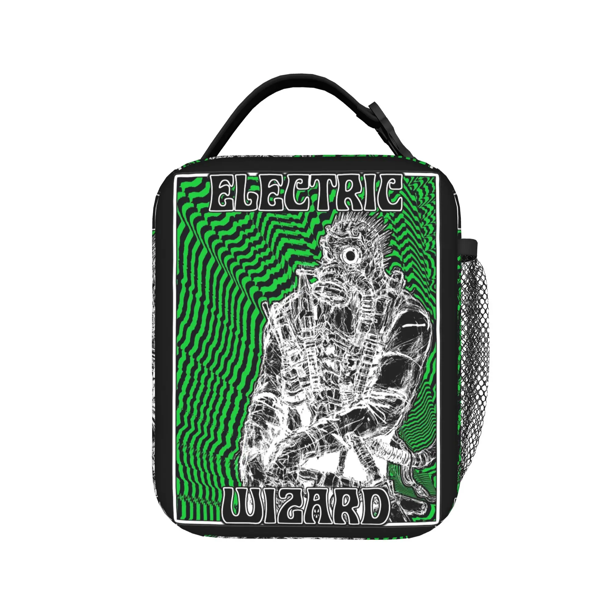 Electric Wizard Dorohedoro Insulated Lunch Bag Anime Lunch Container Thermal Bag Tote Lunch Box School  Travel Men Women