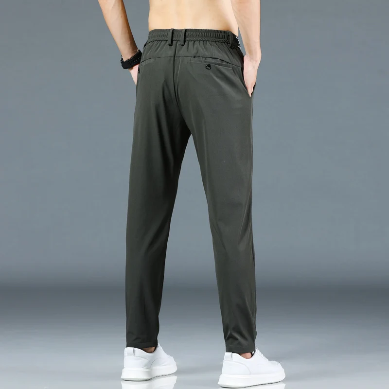 2024 Primavera Verano pantalones de Golf para hombres alta calidad elasticidad moda Casual pantalones transpirables ropa de hombre