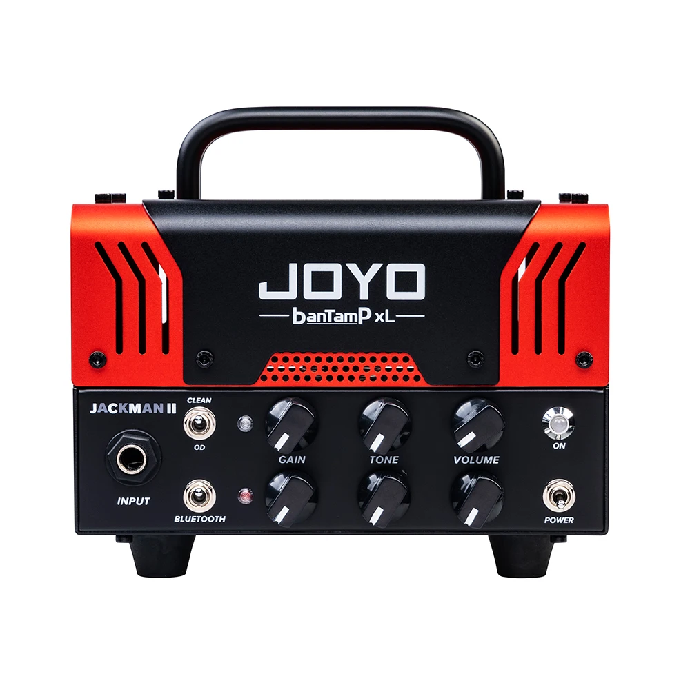 JOYO Jackman II BanTamp Series Mini Guitar Amplifier Head Dual Channel 20W Tube Preamp Electric Guitar Amp with Bluetooth