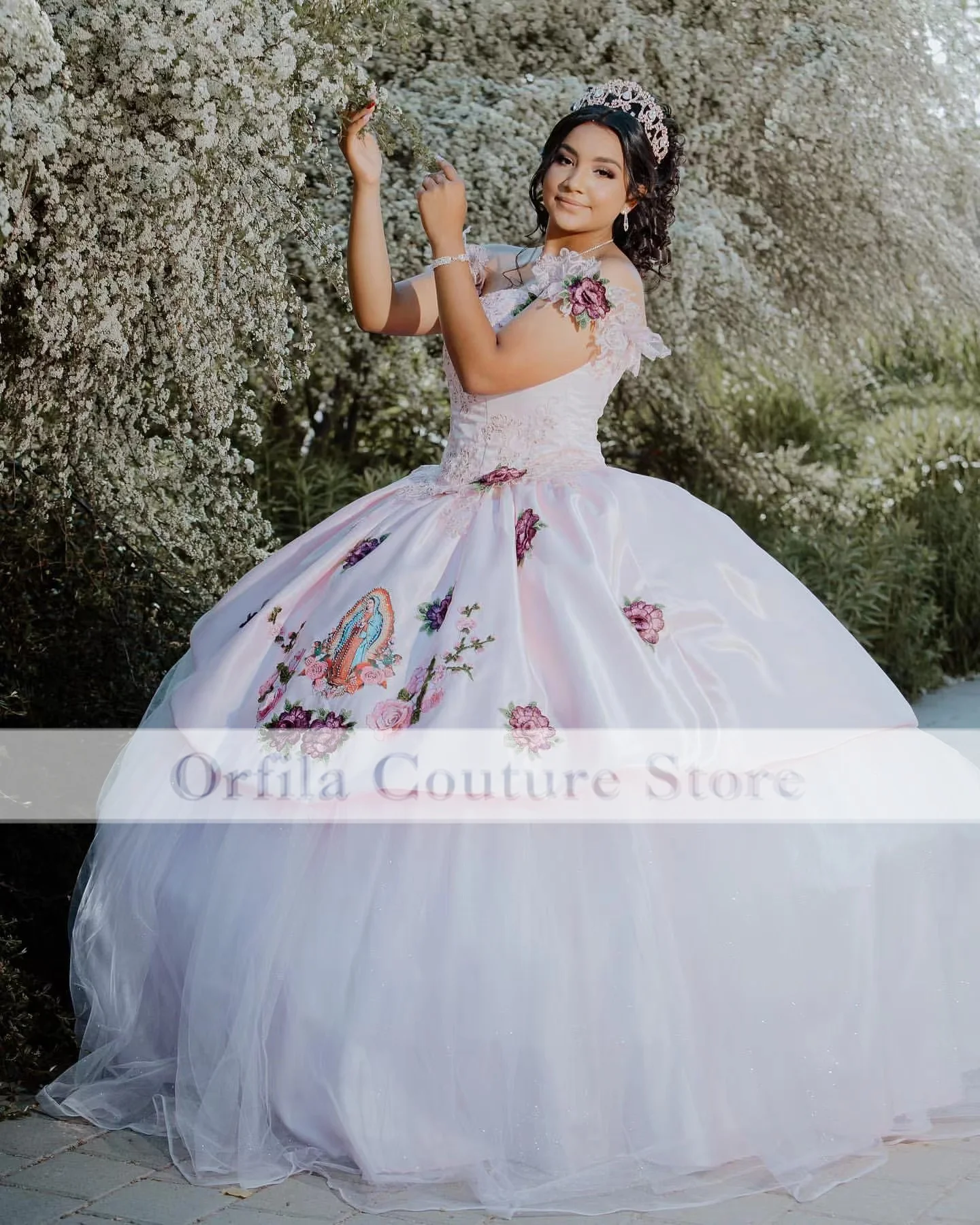 Charro vestidos de 15 años Embroidery Quinceanera Dresses Sweet 16 vestido debutante Mexican Girls XV Prom Gowns