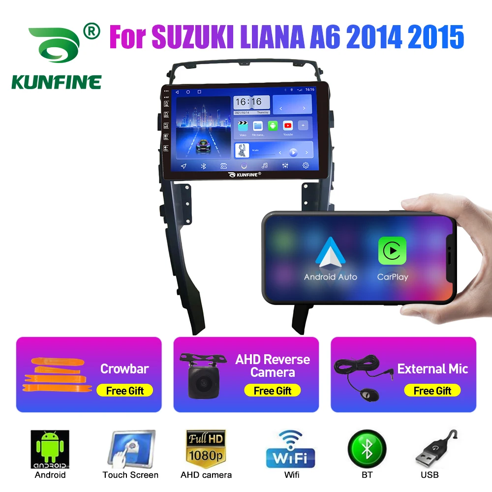 

2Din Android Car Radio For SUZUKI LIANA A6 Car Stereo GPS Navigaion video Player Carplay Andrid Auto BT WIFI 4G Headunit