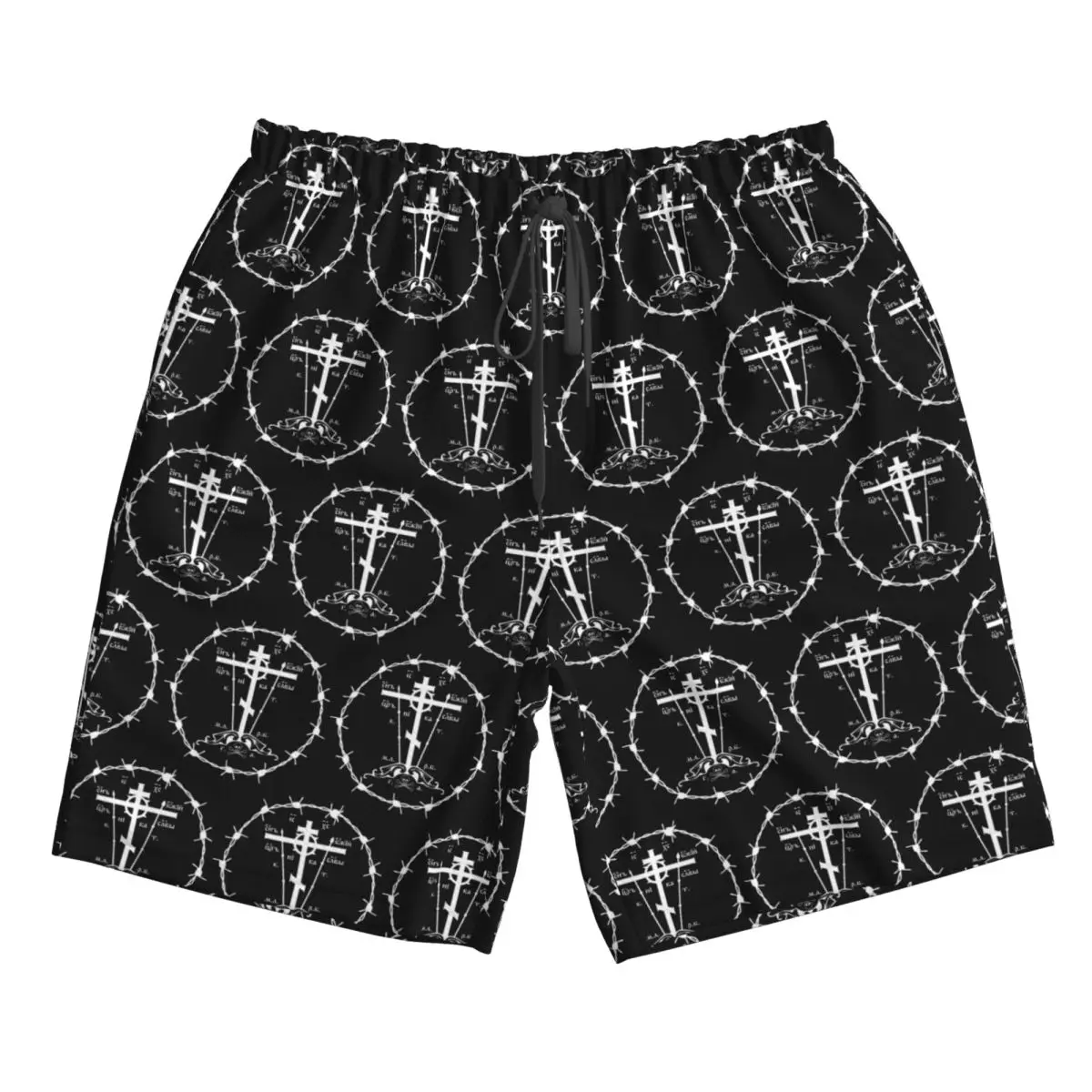 Calvary Cross Of Russian Православная Церковь Плавки Пляжные Шорты Повседневные Быстросохнущие Плавательные Летние Мужские Брюки