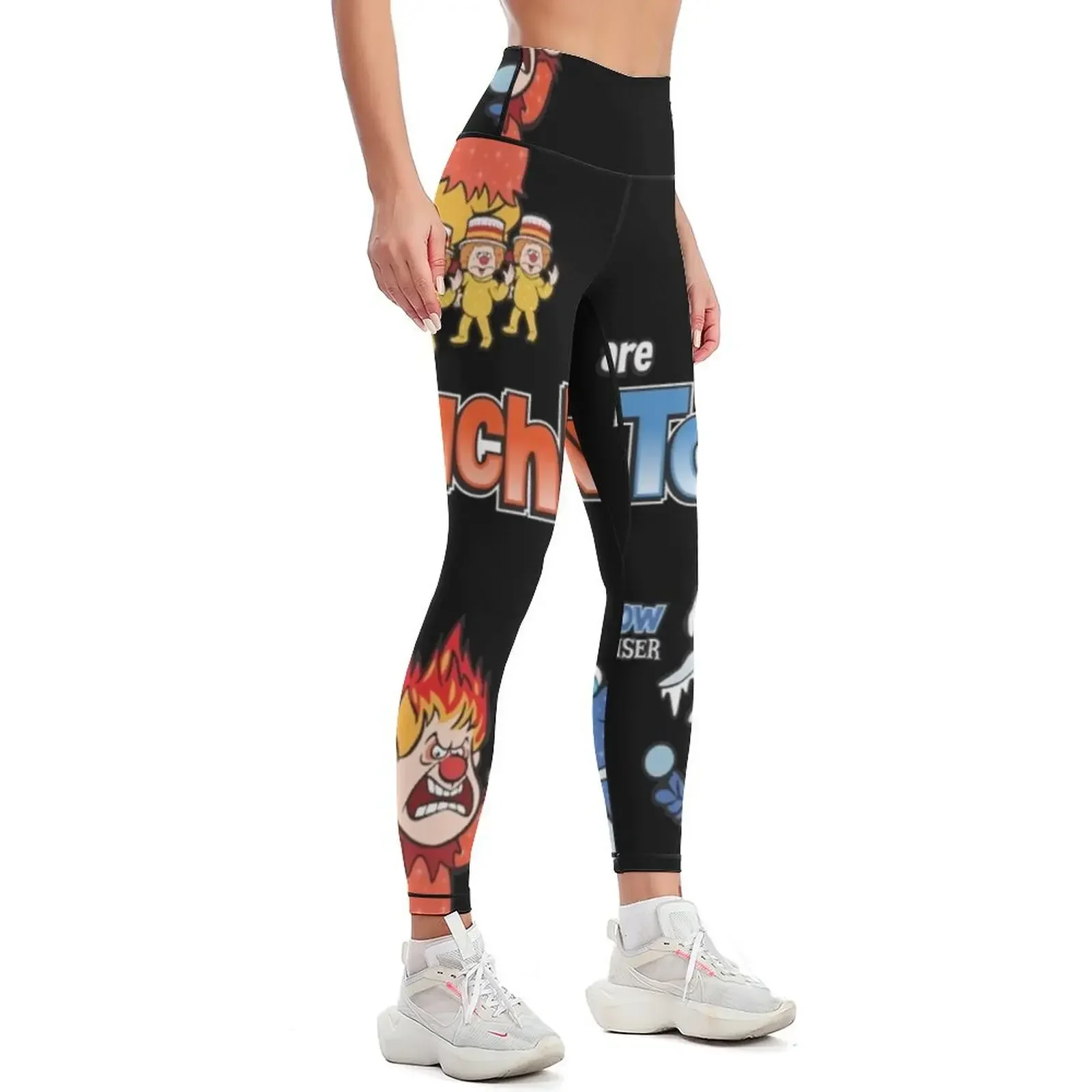 Miser Brothers - Too Much! Leggings sports shirts gym jogging pants gym top Women's gym Womens Leggings