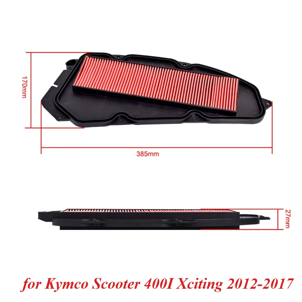 

17211-LKF5-E00 Воздушный фильтр мотоцикла A5014 для скутера Kymco 400I Xciting 2012-2017