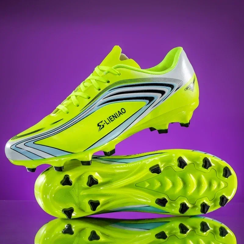 New Men Football Boots Futsal Grass Cleats Soccer Shoes Match High-quality Indoor Hot-selling Sneakers Non-Slip Training Outdoor