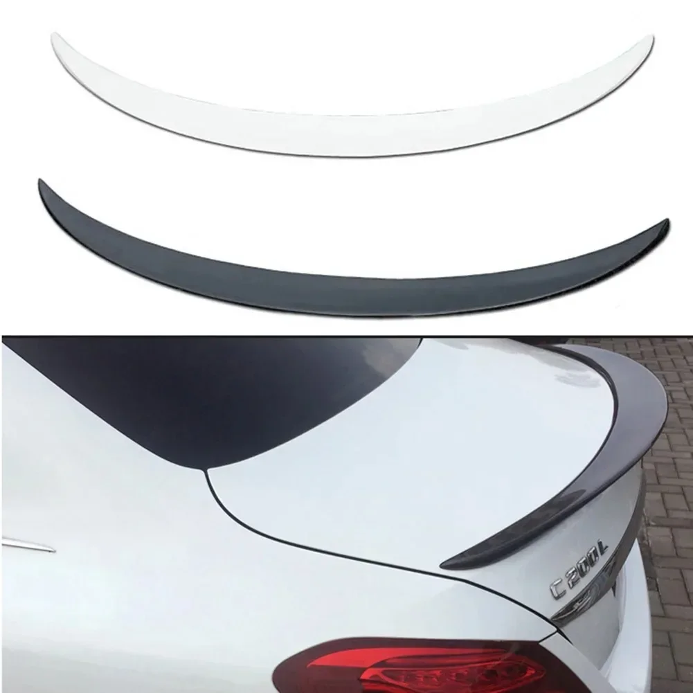 Car AMG Style For Mercedes W205 C200L ABS Rear Trunk Spoiler Wing Lip 2015 2016 2017 2018 2019 2020 2021 Four Doors