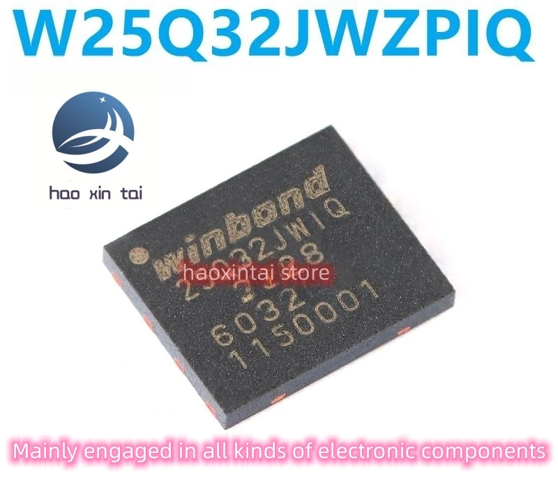 

20pcs original genuine patch W25Q32JWZPIQ WSON-8 1.8V 32M-bit serial flash memory chip