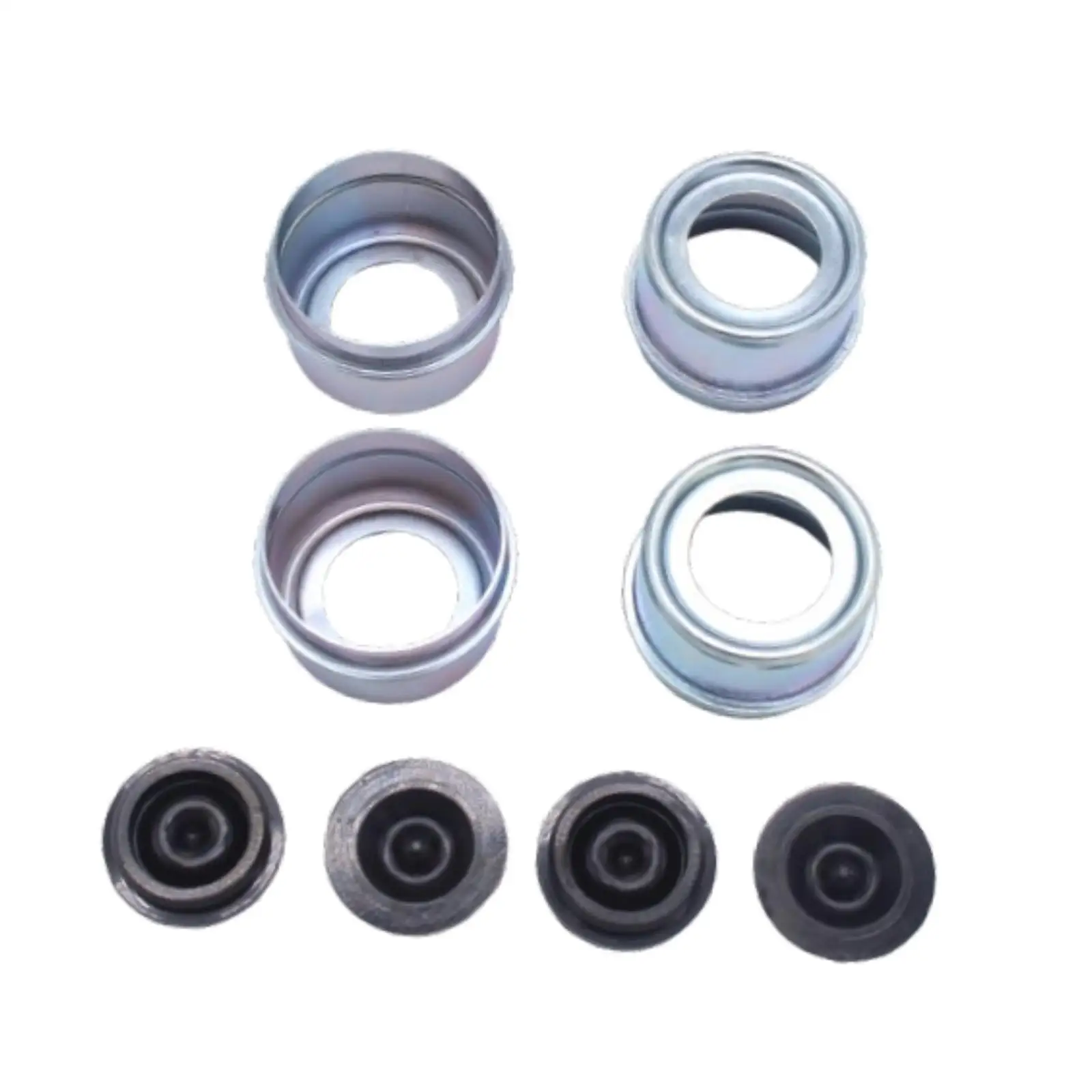 

Axle Dust Cover Cap 6.5cm Multicolor Metal Rubber for Trailer Hitch Cover Balls EZ Lube Axle Kit