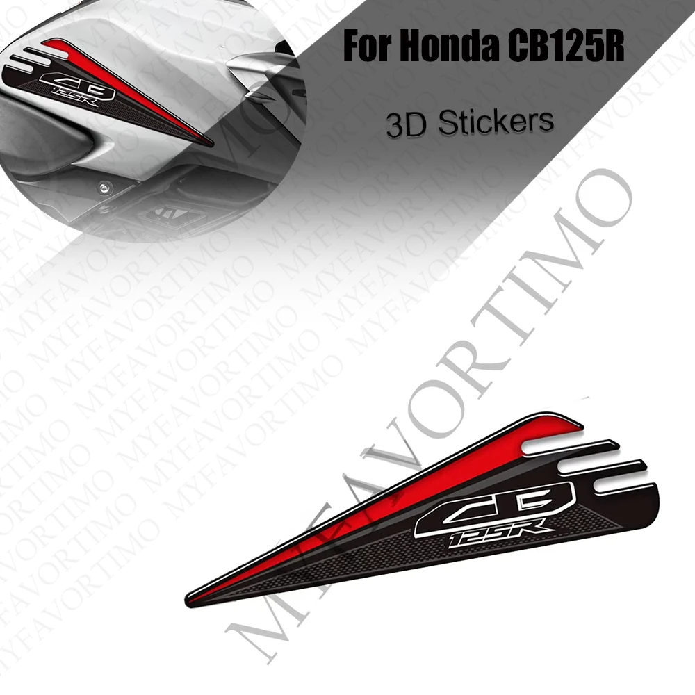 

Motorcycle For Honda CB125R CB 125R 125 Tank Pad Protector Side Grips Gas Fuel Oil Kit Knee Stickers Decals 2018 - 2022