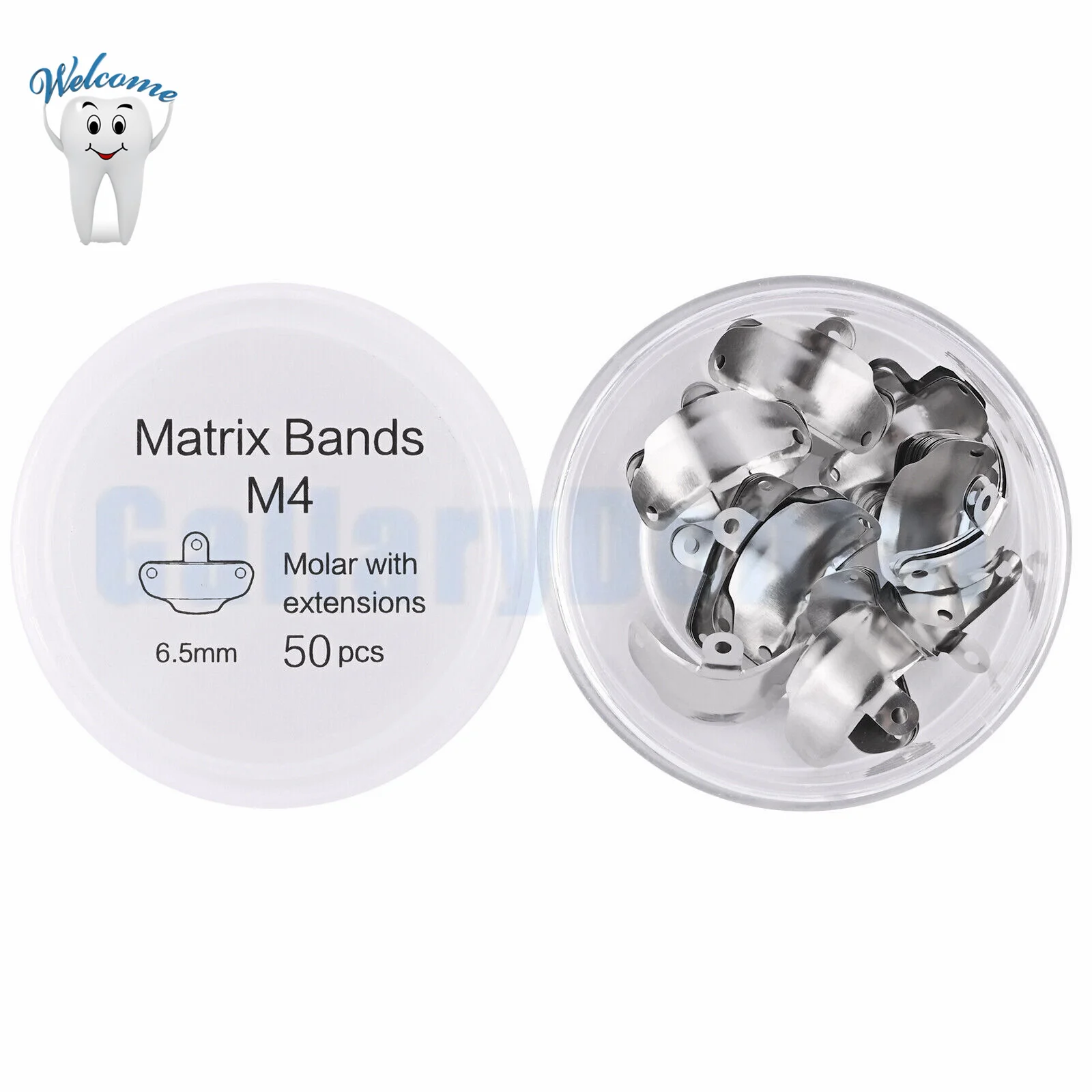 Dental Matrix Bands Sectional Matrice Titanium Clamp Fit Palodent Plus Style